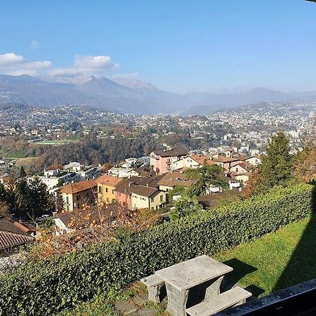 Casetta Accogliente Con Vista Sopra Lugano Paradiso Exteriör bild